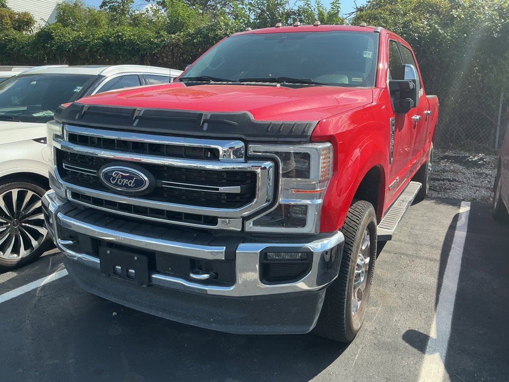 Used 2021 Ford F350 Lariat w/ Lariat Ultimate Package AWD/4WD image 3