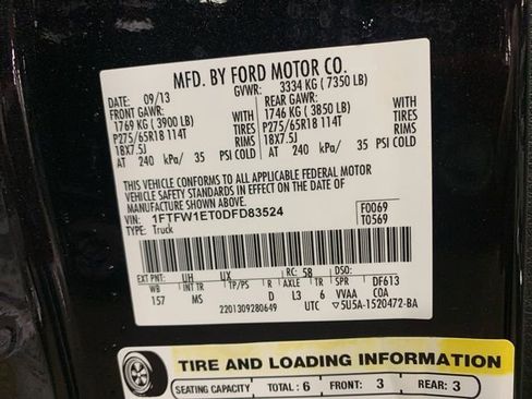 Used 2013 Ford F150 XLT w/ Luxury Equipment Group image 27