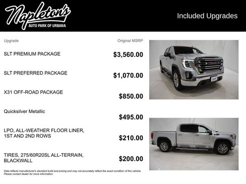 Used 2019 GMC Sierra 1500 SLT w/ SLT Premium Package image 27