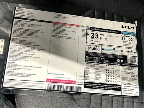 New 2025 Kia K4 EX image 23