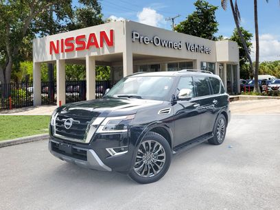 Certified 2024 Nissan Armada Platinum w/ Captain's Chairs Package