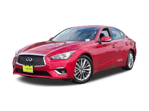 Used 2023 INFINITI Q50 Luxe w/ Cargo Package RWD image 1