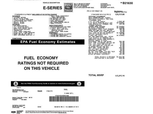 Used 2011 Ford E-450 and Econoline 450 Super Duty RWD image 15
