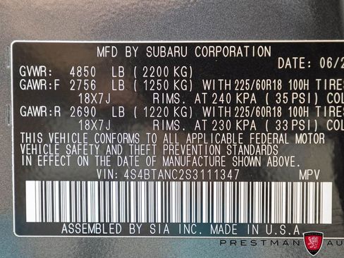 Used 2025 Subaru Outback Limited AWD/4WD image 45