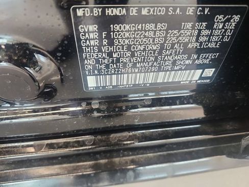 New 2027 Honda HR-V EX-L image 36