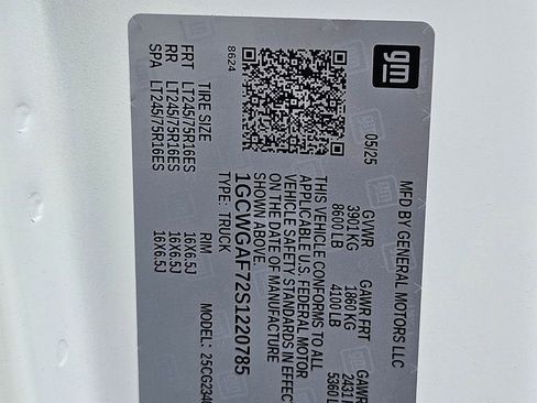 New 2025 Chevrolet Express 2500 w/ Driver Convenience Package image 37