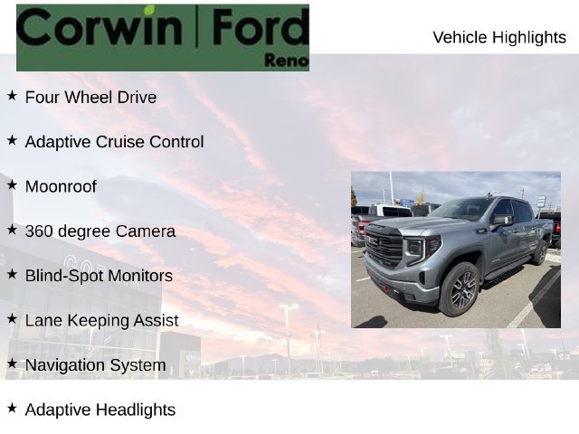 Used 2025 GMC Sierra 1500 AT4 w/ AT4 Premium Package AWD/4WD image 8