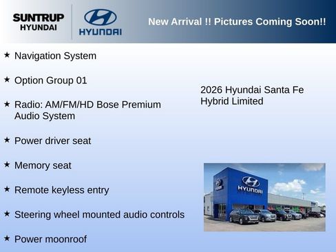 Used 2026 Hyundai Santa Fe Limited AWD/4WD image 2