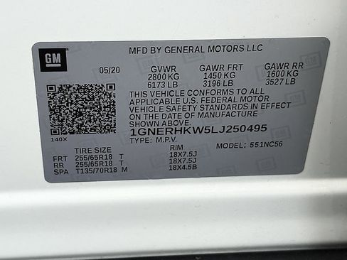 Used 2020 Chevrolet Traverse LT w/ Driver Confidence II Package image 25