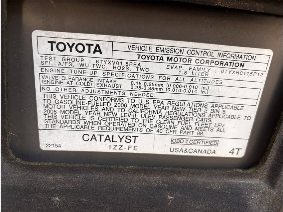 Used 2006 Toyota Corolla CE FWD image 19