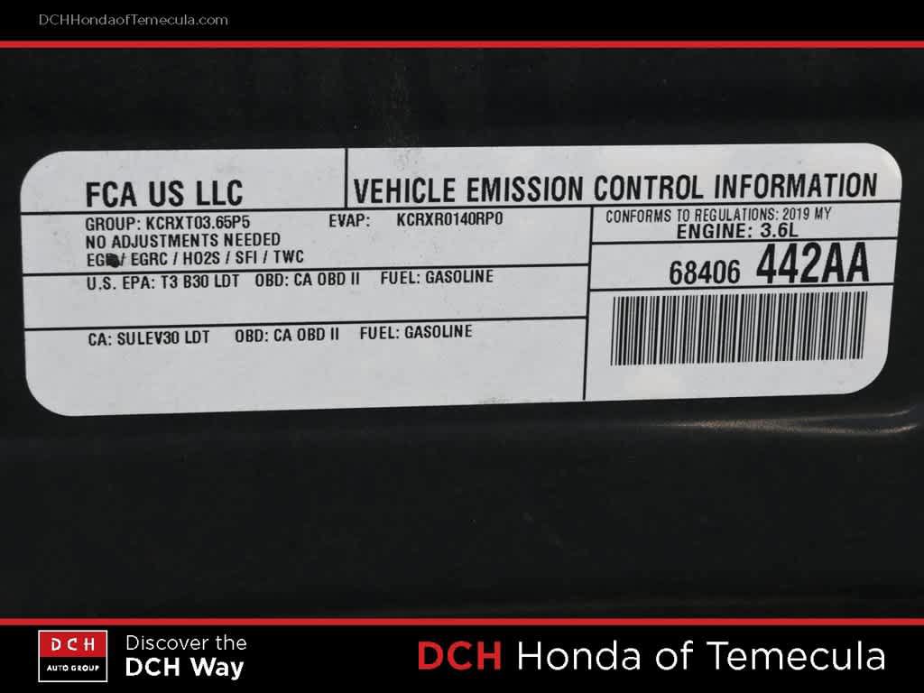 Used 2019 Chrysler Pacifica Limited w/ Advanced Safetytec Group FWD image 9