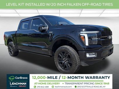 Used 2025 Ford F150 4x4 SuperCrew Platinum w/ Equipment Group 702A High