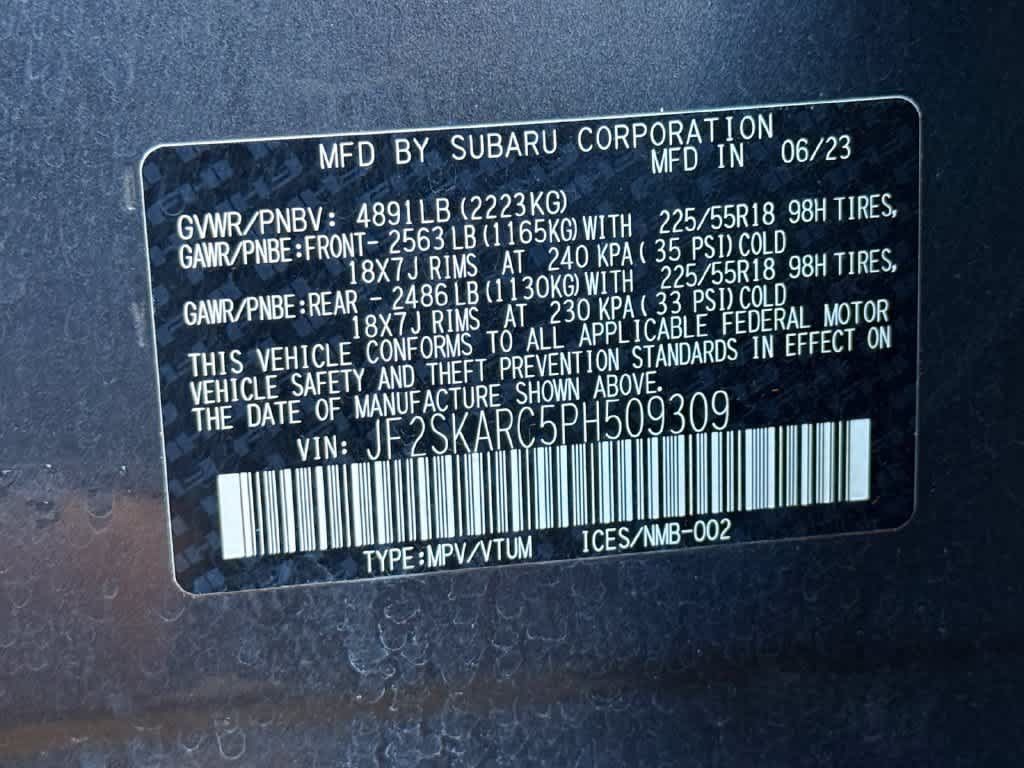 Certified 2023 Subaru Forester Touring AWD/4WD image 22