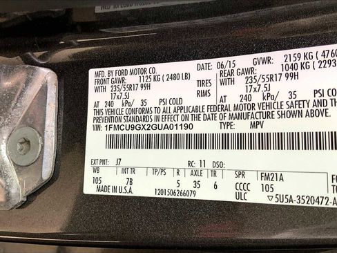 Used 2016 Ford Escape SE w/ Equipment Group 201A image 34