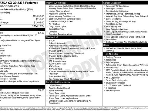 New 2026 MAZDA CX-30 AWD 2.5 S image 2