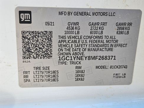 Used 2021 Chevrolet Silverado 2500 LT w/ Fleet Comfort Package AWD/4WD image 33
