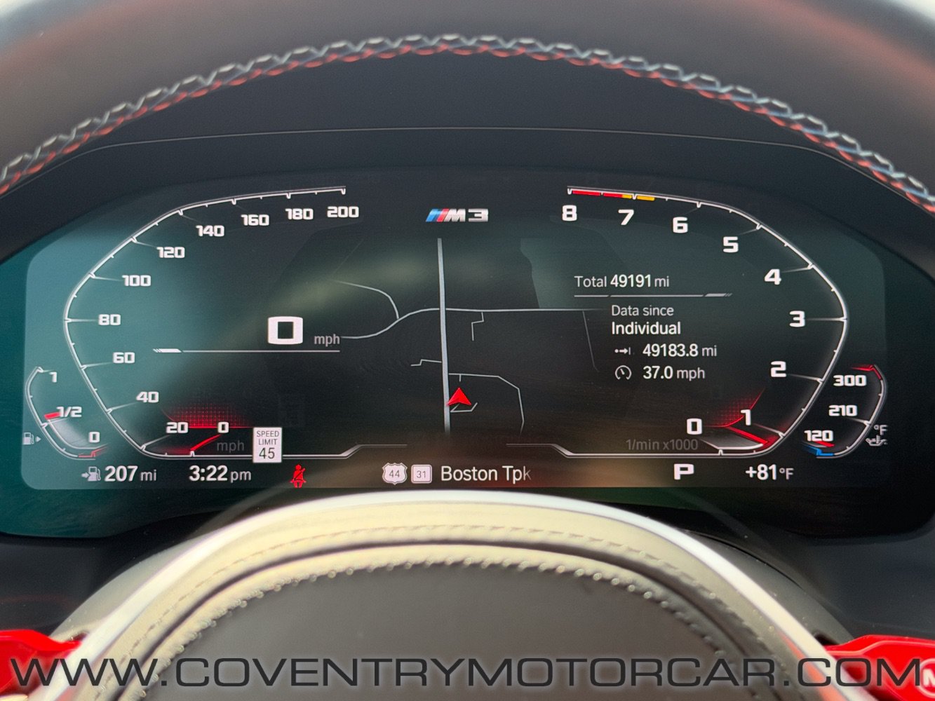 Used 2022 BMW M3 Competition w/ Executive Package AWD/4WD image 16