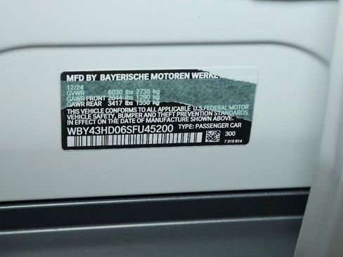 Used 2025 BMW i4 xDrive40i w/ Parking Assistance Package image 21