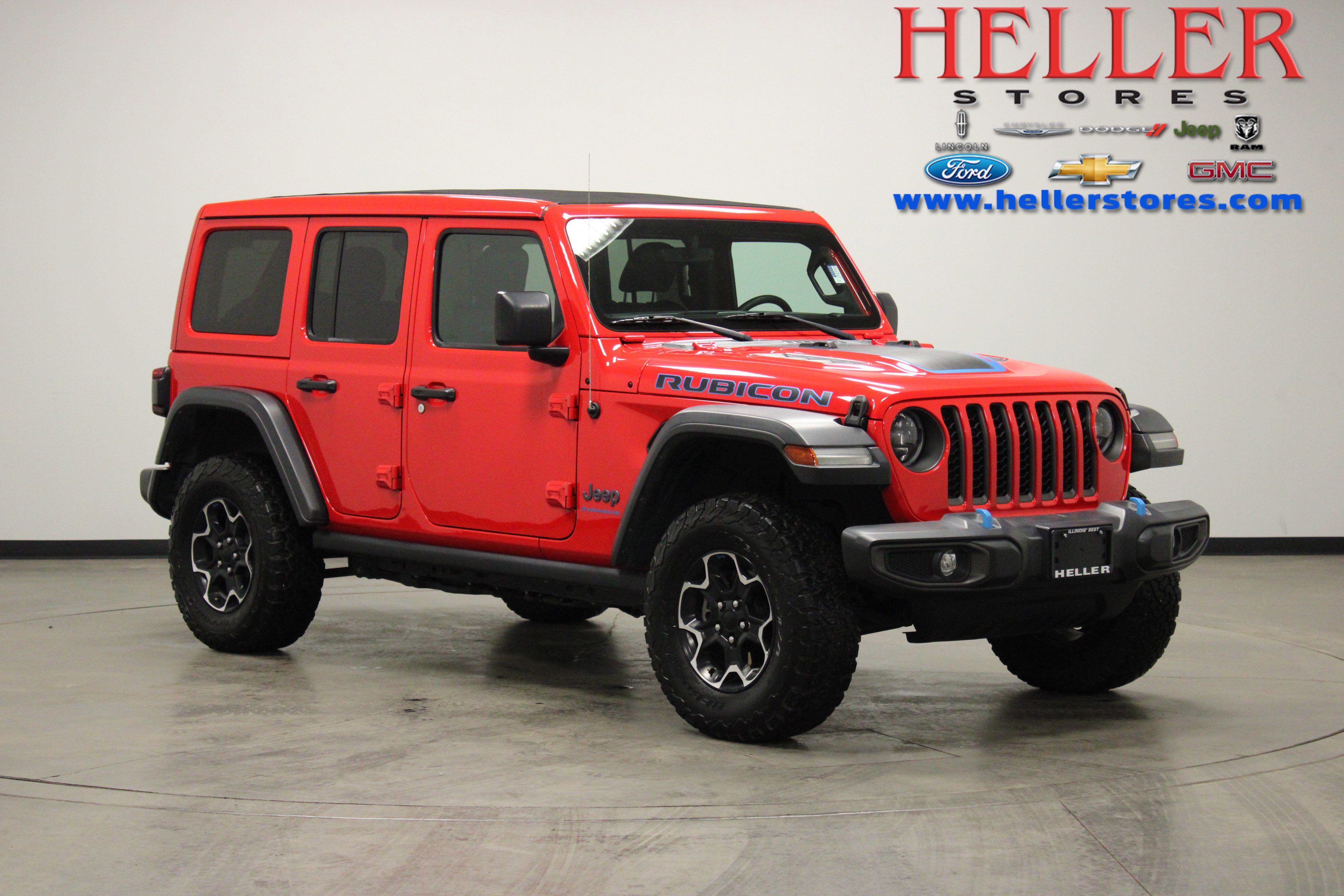 Used 2023 Jeep Wrangler Unlimited Rubicon 4xe w/ Safety Group AWD/4WD image 1