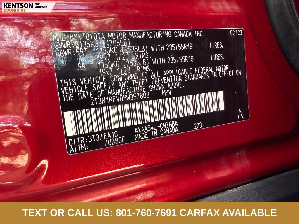 Used 2023 Toyota RAV4 Limited AWD/4WD image 33