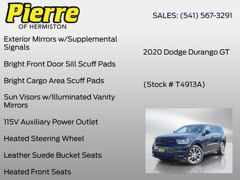 Used 2020 Dodge Durango GT AWD/4WD image 30