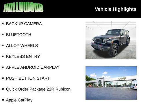 Used 2024 Jeep Wrangler Unlimited Rubicon AWD/4WD image 3
