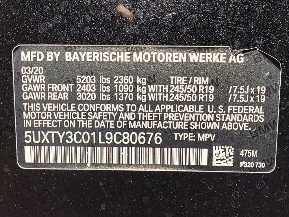 Used 2020 BMW X3 sDrive30i w/ M Sport Package 2 RWD image 33