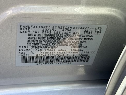 Used 2019 Nissan Sentra SV FWD image 28