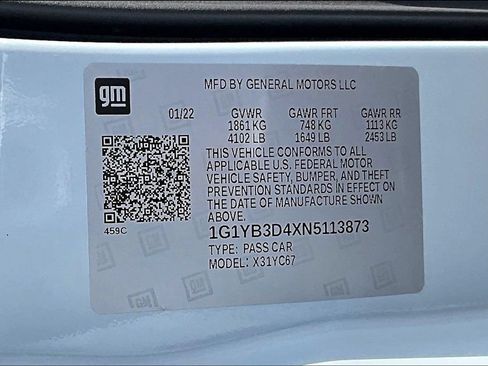 Used 2022 Chevrolet Corvette Stingray Preferred Conv w/ 2LT RWD image 18