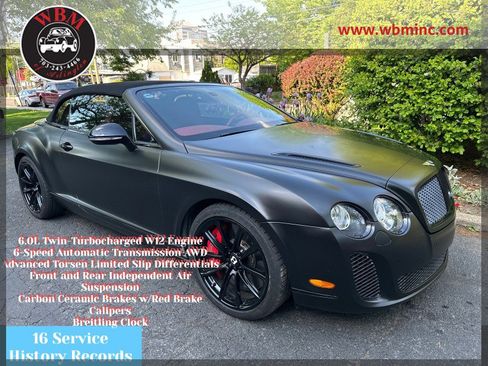 Used 2011 Bentley Continental GT Supersports AWD/4WD image 1