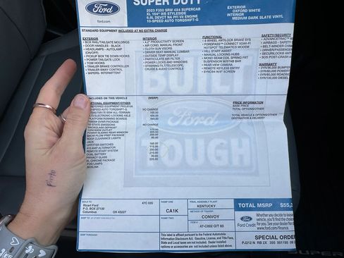 Used 2023 Ford F350 XL w/ Snow Plow Prep Package image 35