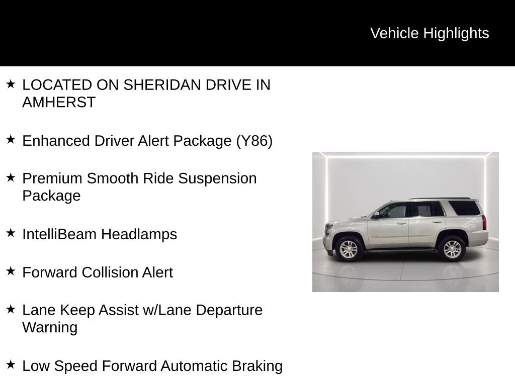 Used 2018 Chevrolet Tahoe LT AWD/4WD image 5
