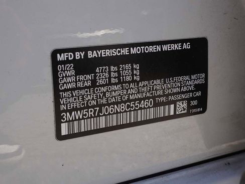 Used 2022 BMW 330i xDrive Sedan w/ Premium Package 2 image 53