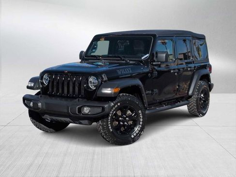 Used 2022 Jeep Wrangler Unlimited Sport image 1