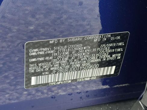 New 2026 Subaru Outback Touring XT AWD/4WD image 15