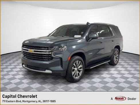Used 2021 Chevrolet Tahoe LT w/ LT Signature Package RWD image 1