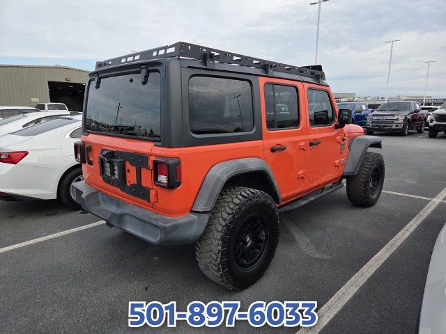 Used 2018 Jeep Wrangler Unlimited Sport S AWD/4WD image 4