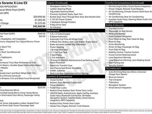 Certified 2023 Kia Sorento X-Line EX image 35