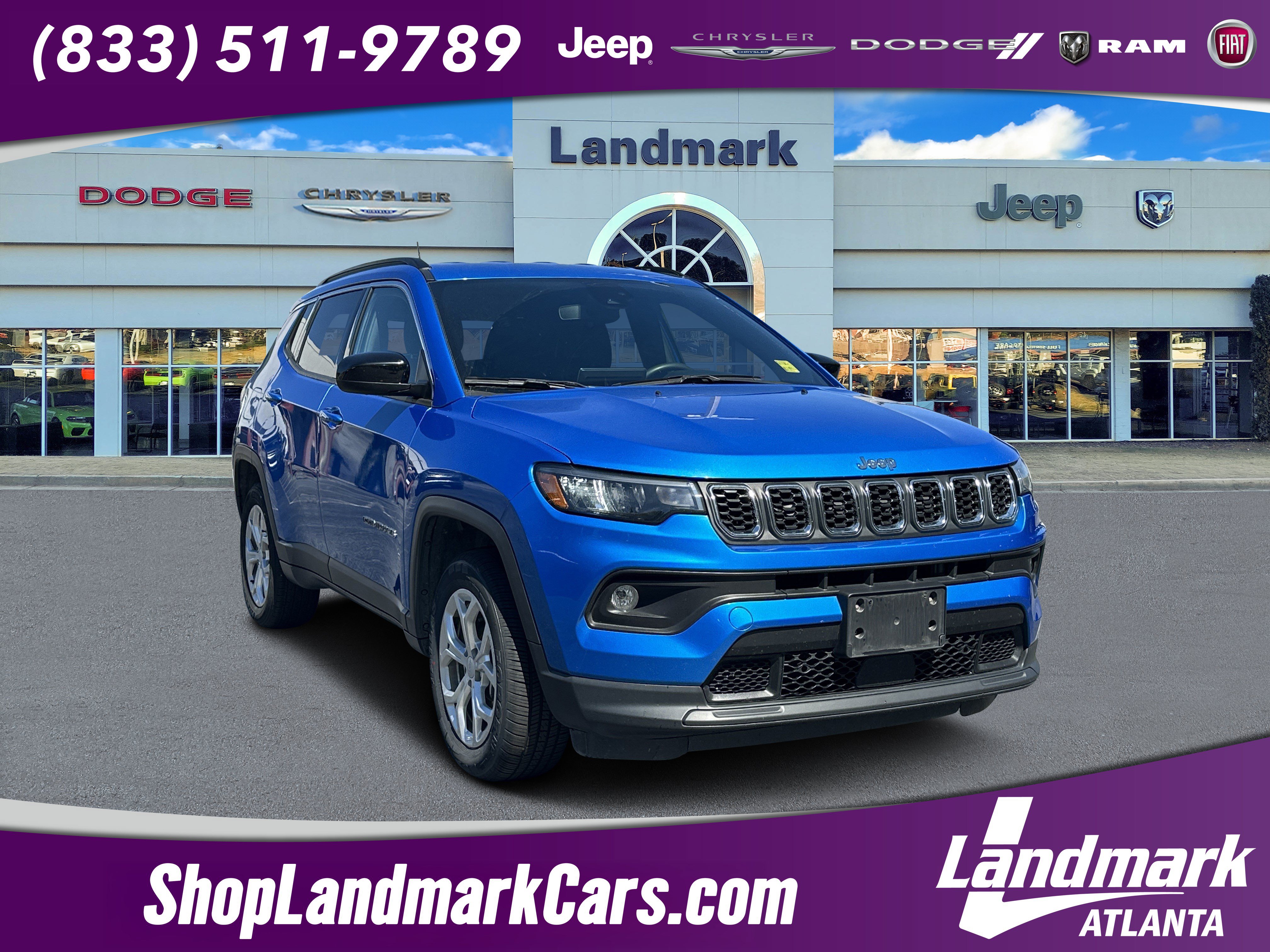 Used 2024 Jeep Compass Latitude AWD/4WD image 1