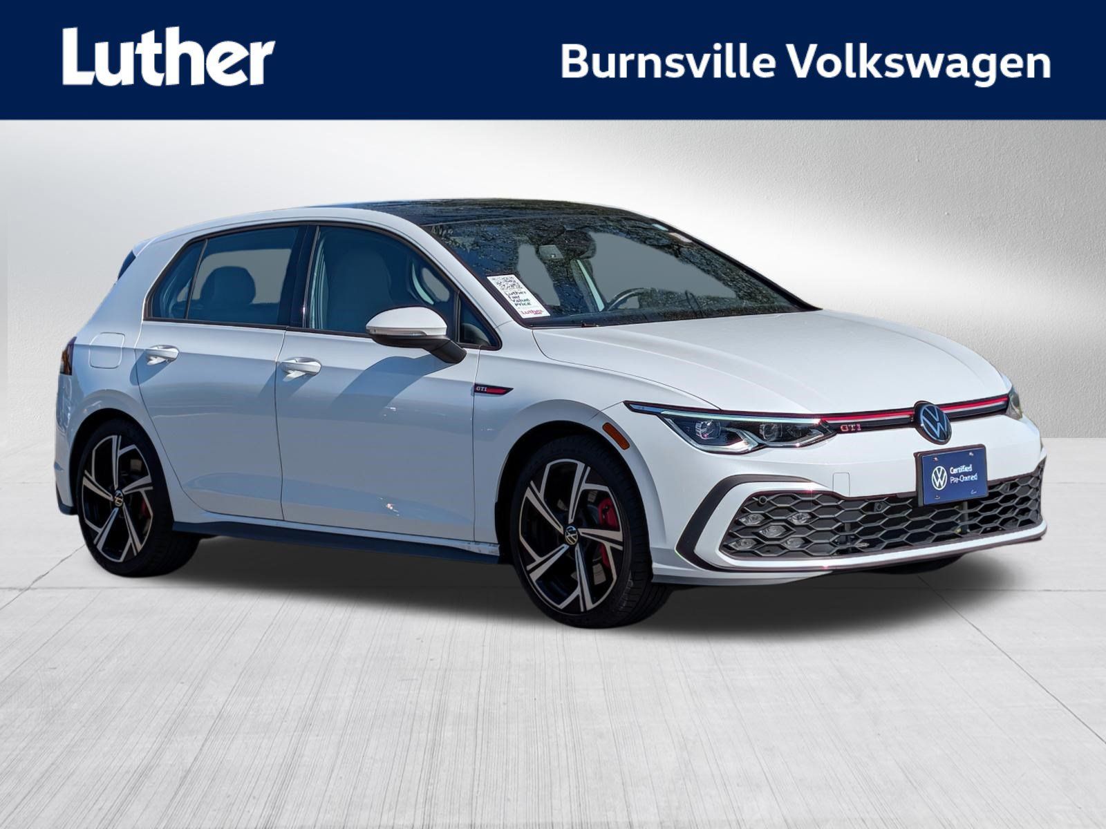 Certified 2024 Volkswagen GTI SE FWD image 1