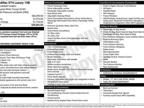 Used 2023 Cadillac XT4 Luxury image 6