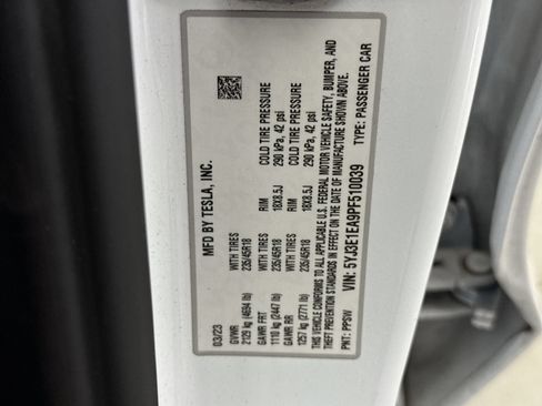 Used 2023 Tesla Model 3 Standard Range RWD image 11
