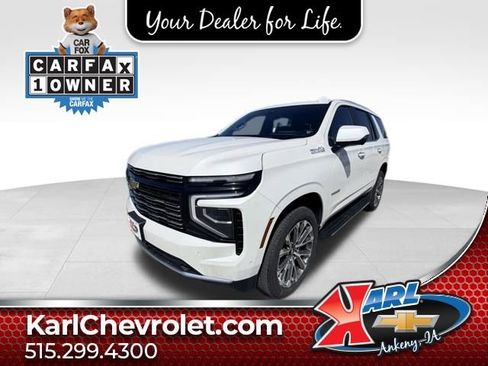 Certified 2025 Chevrolet Tahoe High Country AWD/4WD image 1
