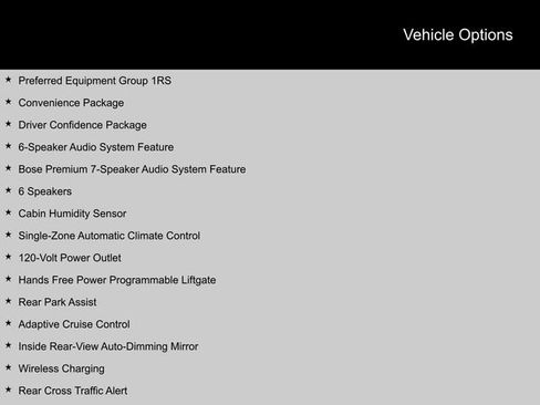 Used 2025 Chevrolet TrailBlazer RS w/ Convenience Package image 2