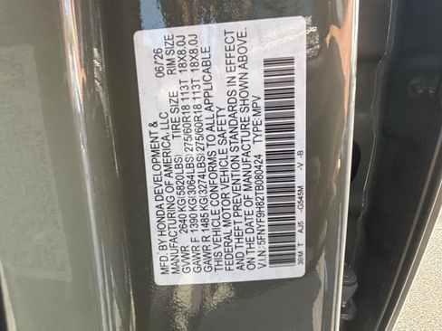 New 2026 Honda Passport TrailSport Elite image 20