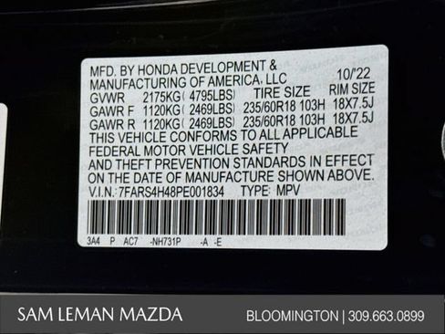 Used 2023 Honda CR-V EX image 31