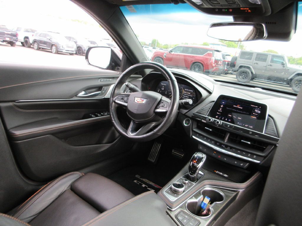 Certified 2021 Cadillac CT4 V w/ Technology Package AWD/4WD image 24