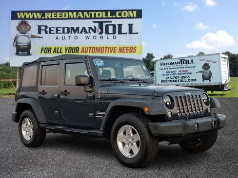 Used 2017 Jeep Wrangler Unlimited Sport w/ Quick Order Package 24S image 1