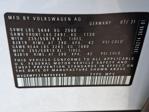 Used 2021 Volkswagen ID.4 Pro RWD image 35
