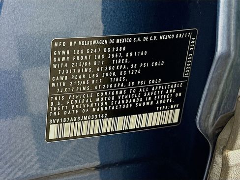 Used 2018 Volkswagen Tiguan S FWD image 31